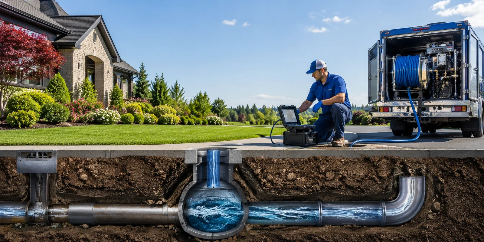 Drainage restoration information for Nadeau, MI